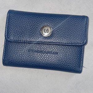 deep blue wallet/clutch